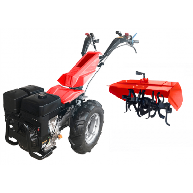 Motocultor cu freza de pamant tractabila 80 cm motor de 15 CP